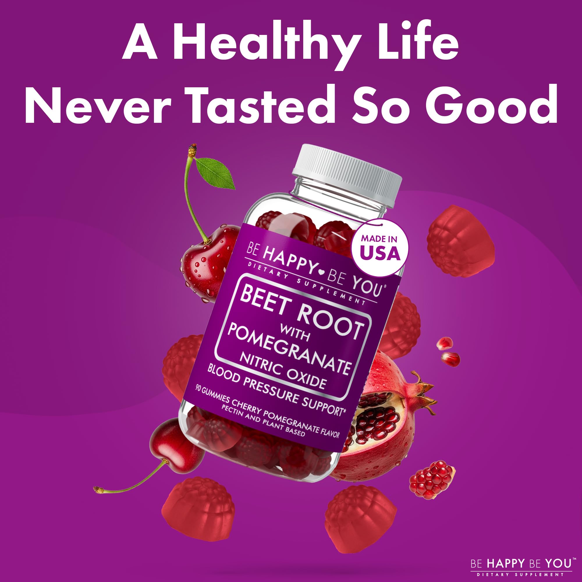 Be Happy Be You manufacturing in USA ensures quality ingredients