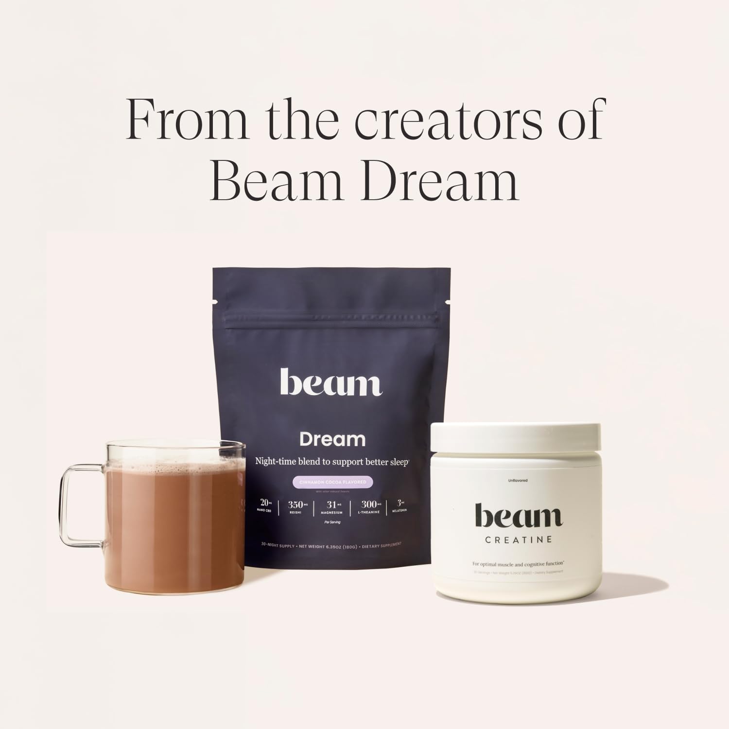 Beam Creatine Powder gift packaging appeals to fitness enthusiasts.