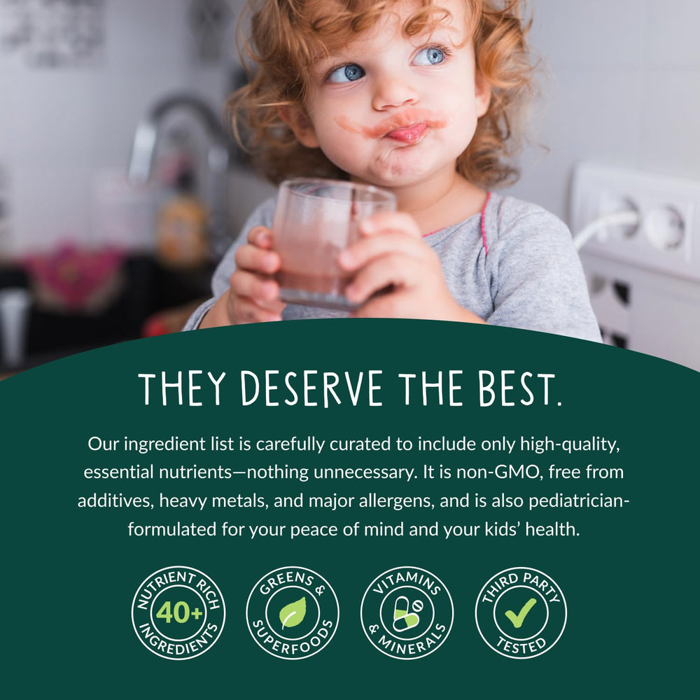Beam daily nutrition setup at mealtime shows simple routine.