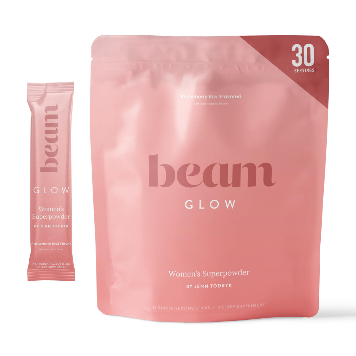 Beam Glow hormone balance powder supporting daily well‑being and balanced mood.