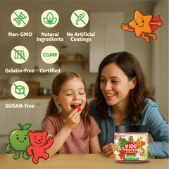 Bear Bites Gummies mango flavor pack, tasty on-the-go energy for kids