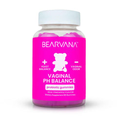 BearVANA vaginal pH support bottle for daily feminine wellness on the go
