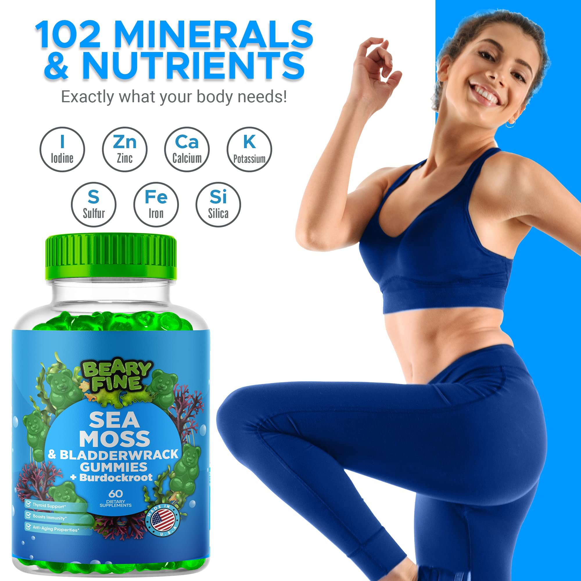 Beary Fine Sea Moss Gummies family-friendly daily-use scene