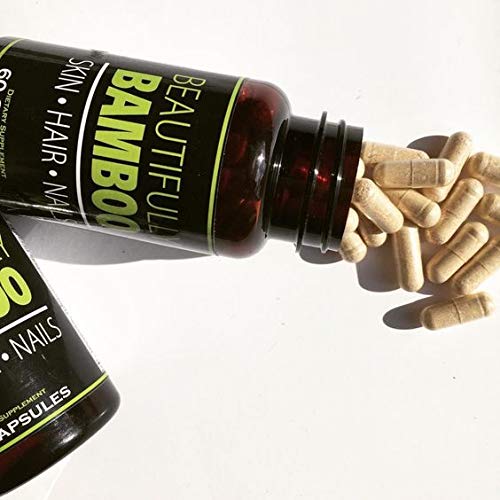 Beautifully Bamboo Ultra Vitamin collagen vitamins visual for skin and hair support