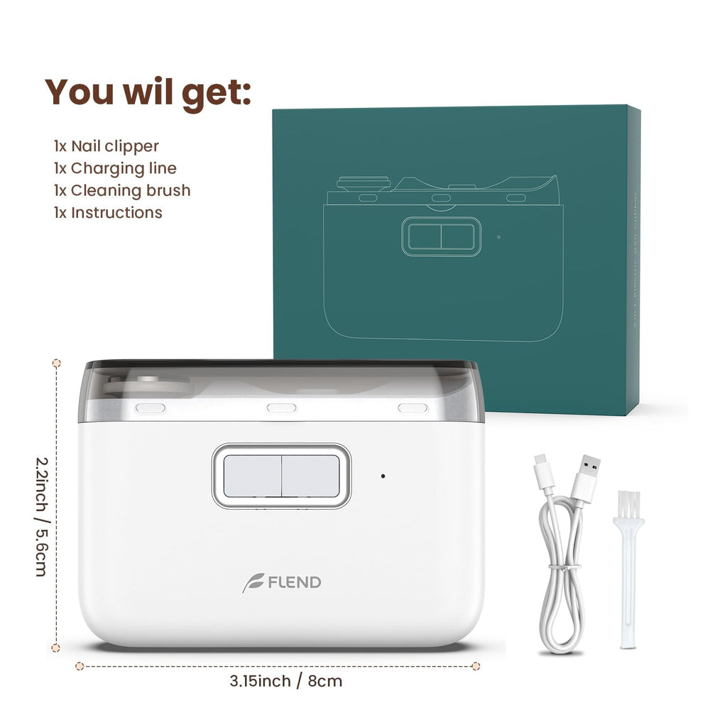 BEAUZMO portable manicure kit for on-the-go nail care.