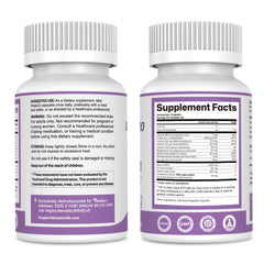 Bebien fit label close-up highlighting 40:1 Myo-Inositol to D-Chiro Inositol ratio