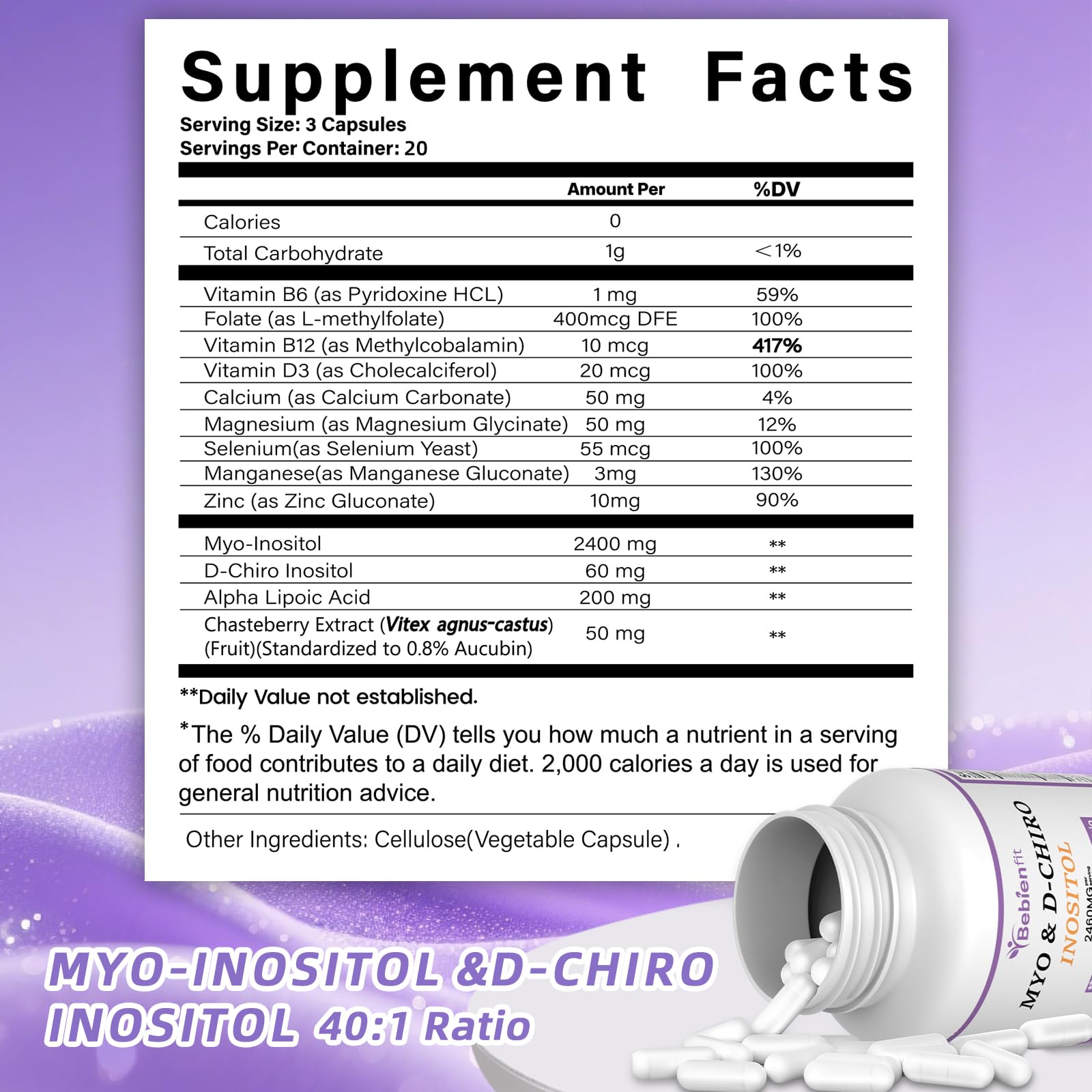 Bebien fit alpha-lipoic acid ingredient highlights antioxidant support