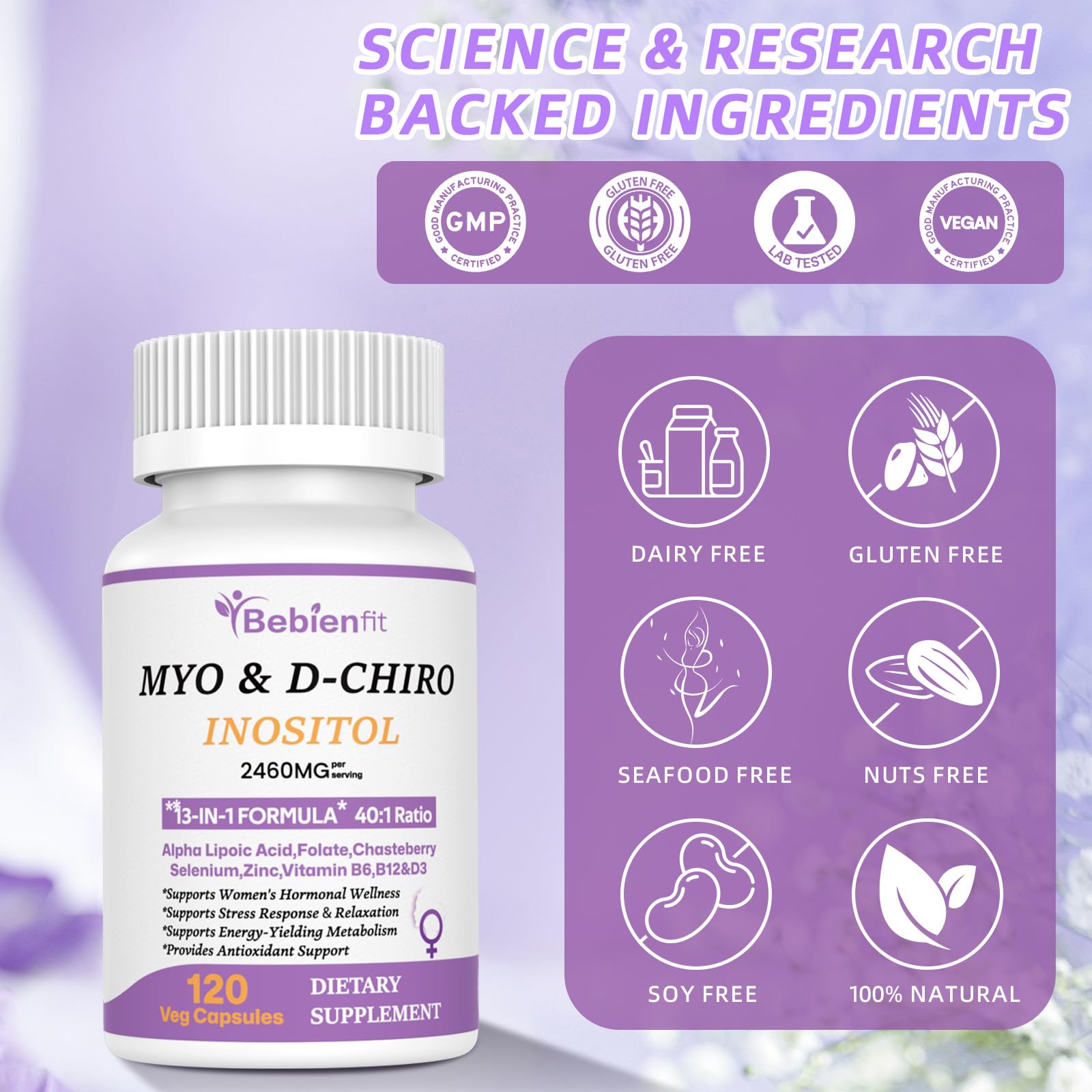 Bebien fit alpha-lipoic acid contributes antioxidant support