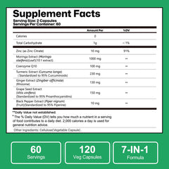 Bebien fit Moringa Capsules packshot with compact bottle and capsules
