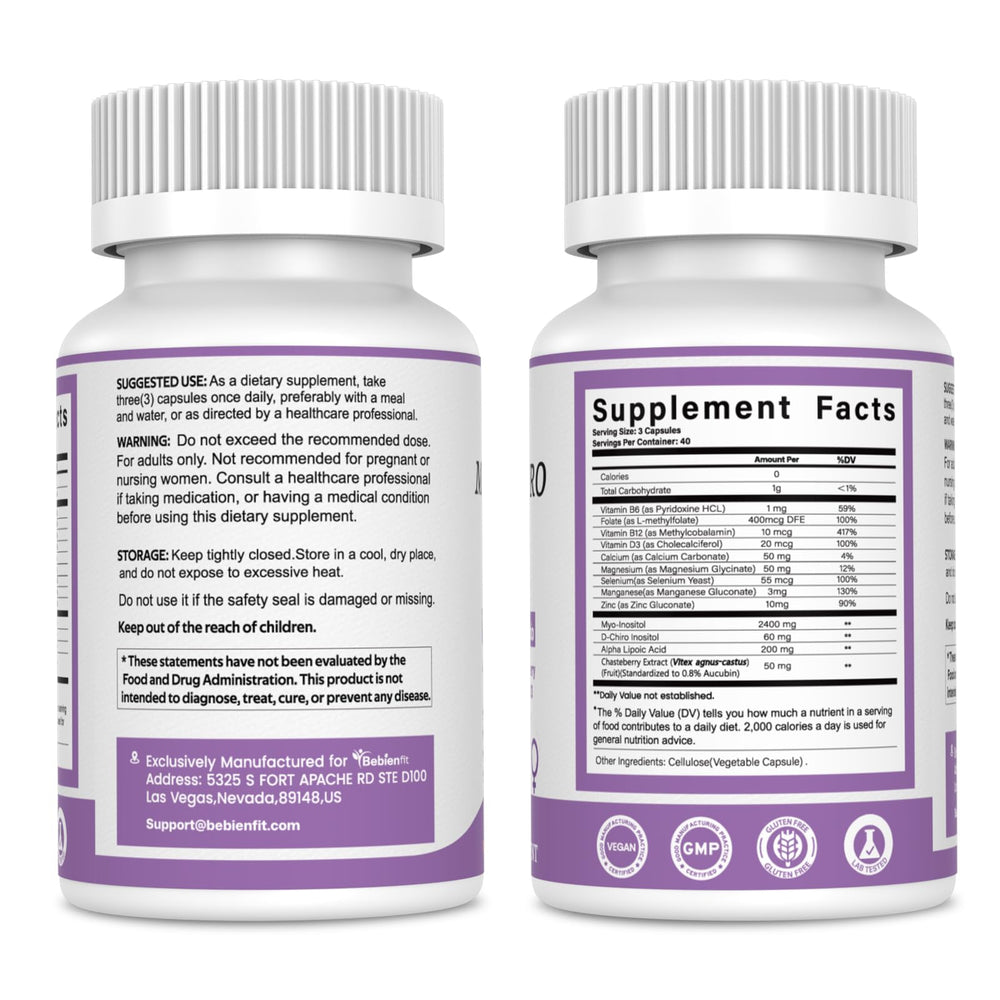 Bebien fit vitamin D3 Selenium Zinc panel for immune support