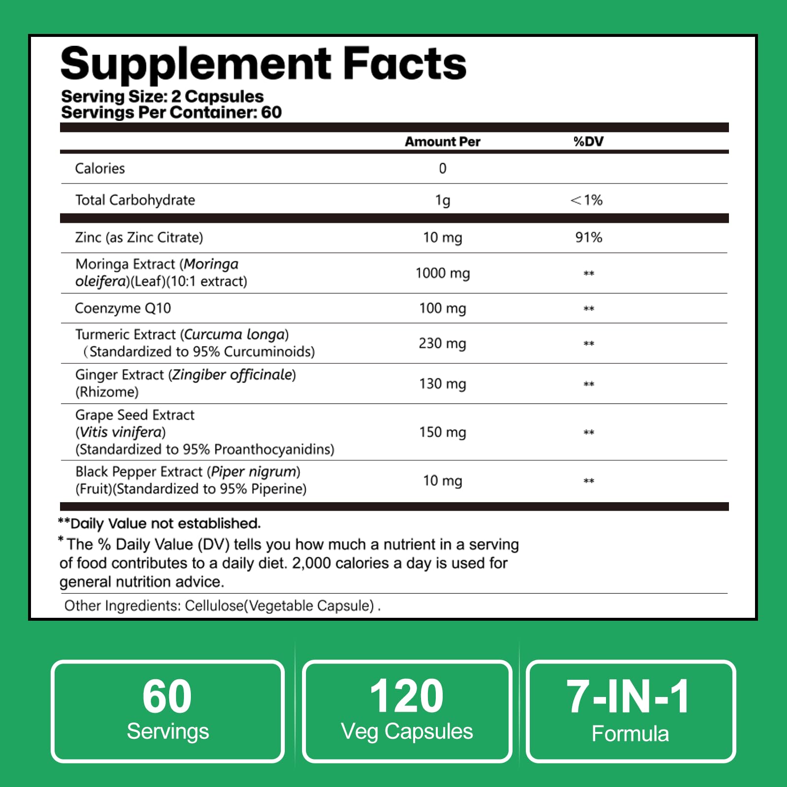 Bebien fit Moringa capsules being poured for easy daily energy and immune health use