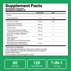 Bebien fit Moringa capsules being poured for easy daily energy and immune health use