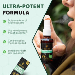 Bee & You Propolis Throat Spray honey blend enhances natural oral care.