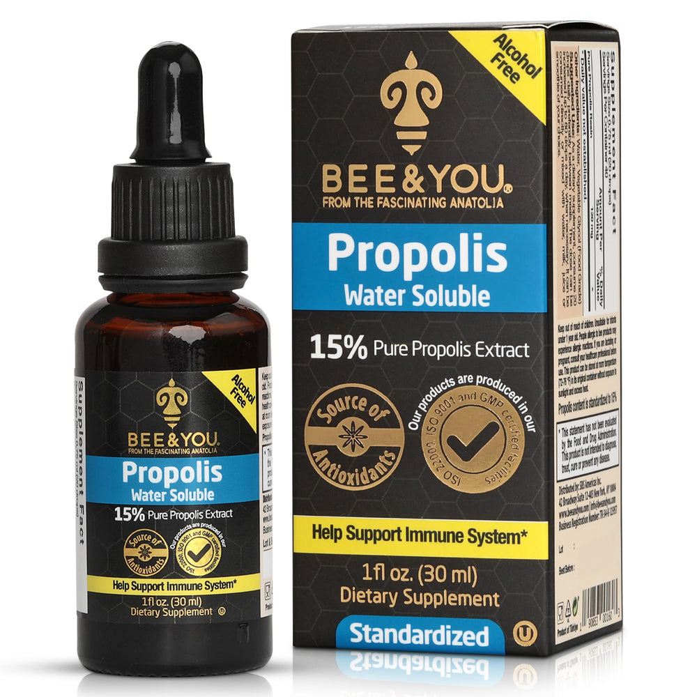 Bee & You propolis water soluble bottle ready for use in daily routine