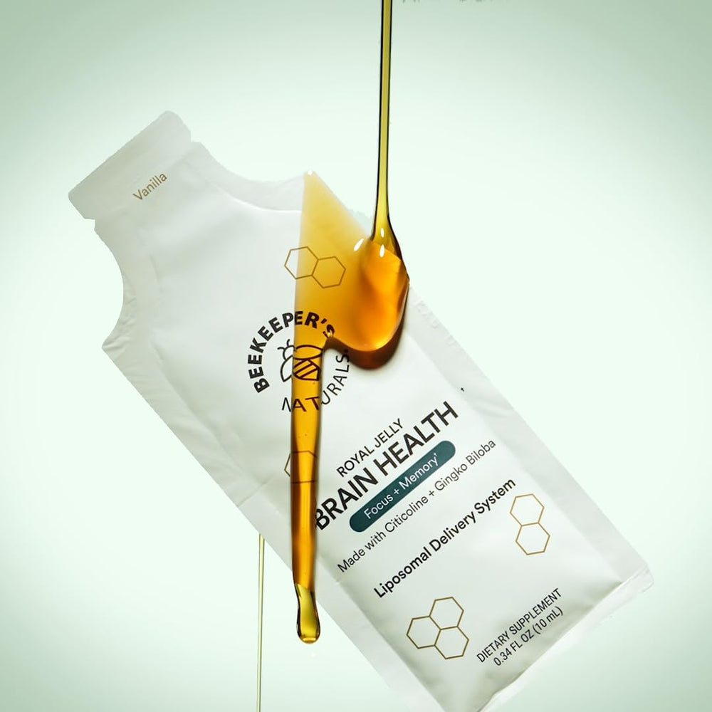 Beekeeper's Naturals Bacopa Monnieri herb supports memory and clarity.
