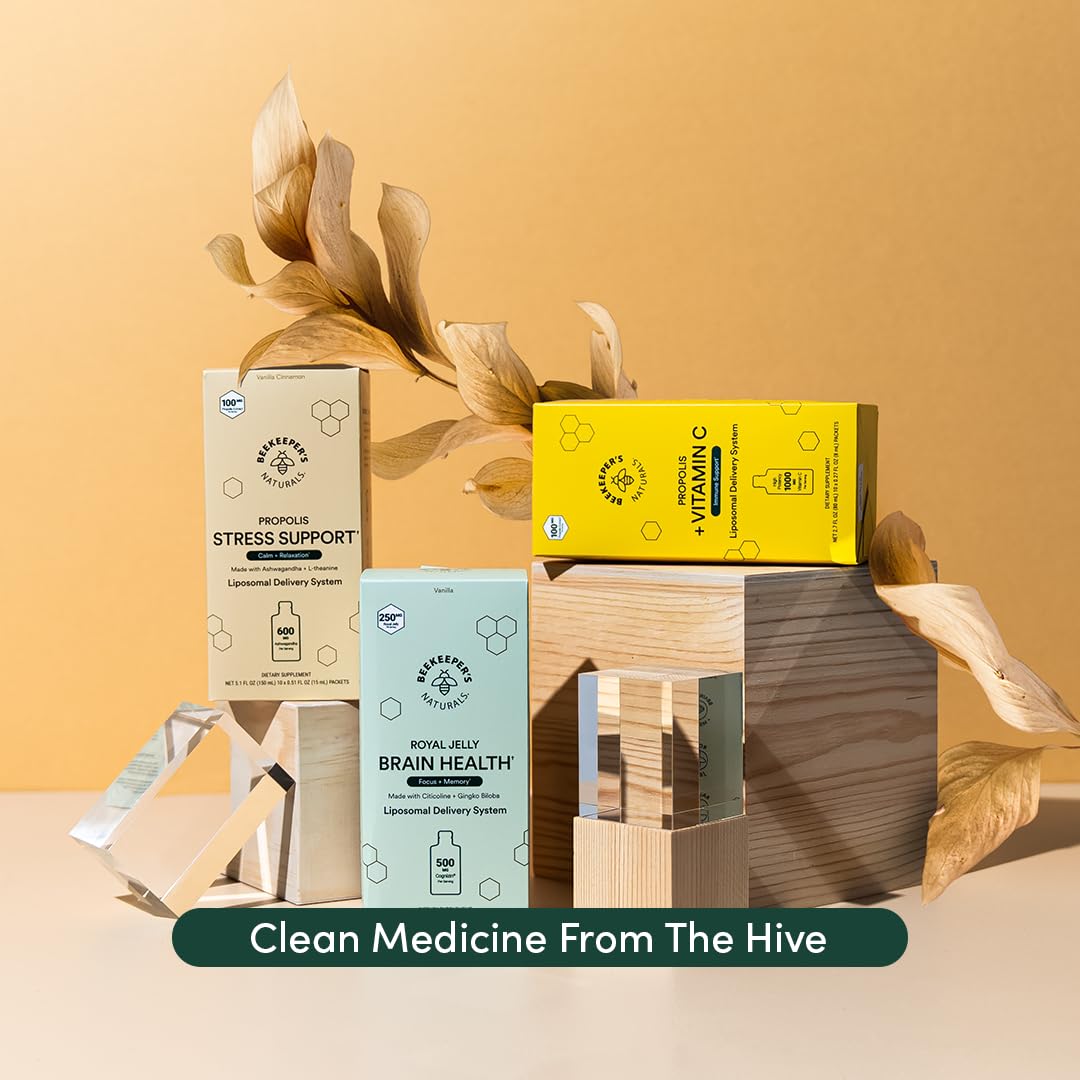 Beekeeper's Naturals daily brain boost for focus