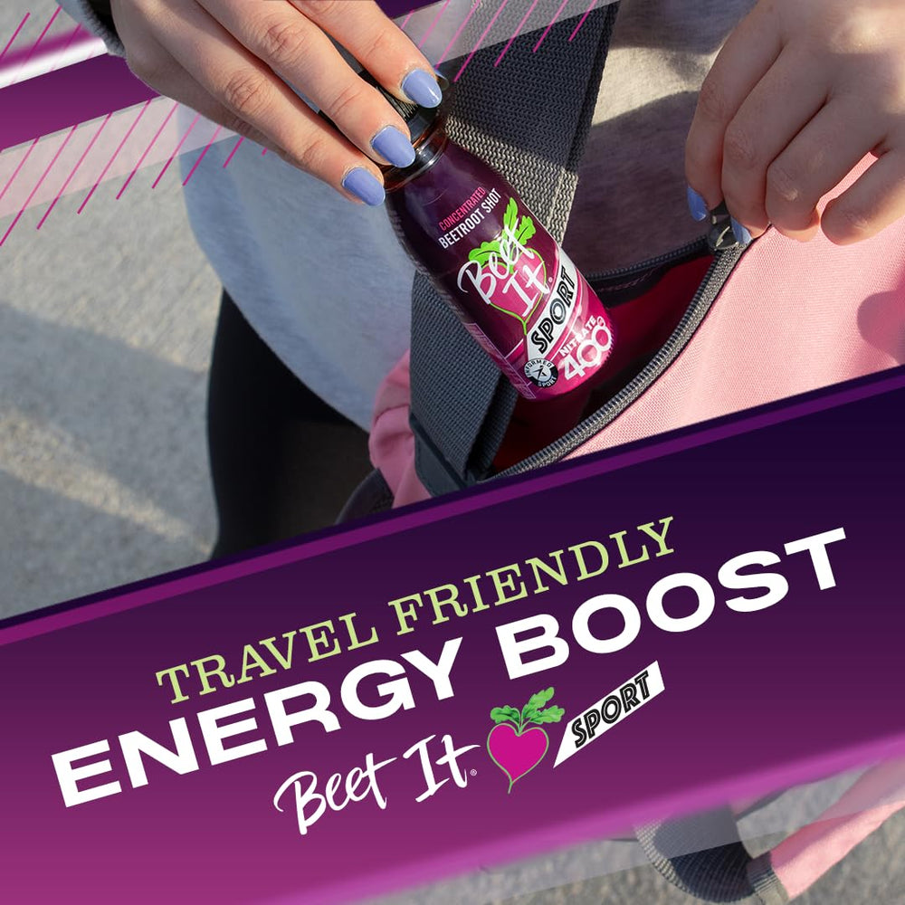 BEET IT Sport Pro-Elite Shot finished glass showcases daily stamina routines.