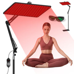BEICHEN red light panel front view for comprehensive body and facial coverage at home