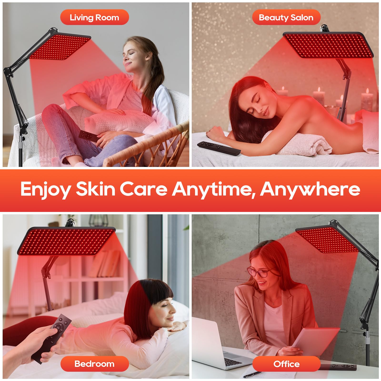 BEICHEN sunglasses included to protect eyes during infrared sessions.