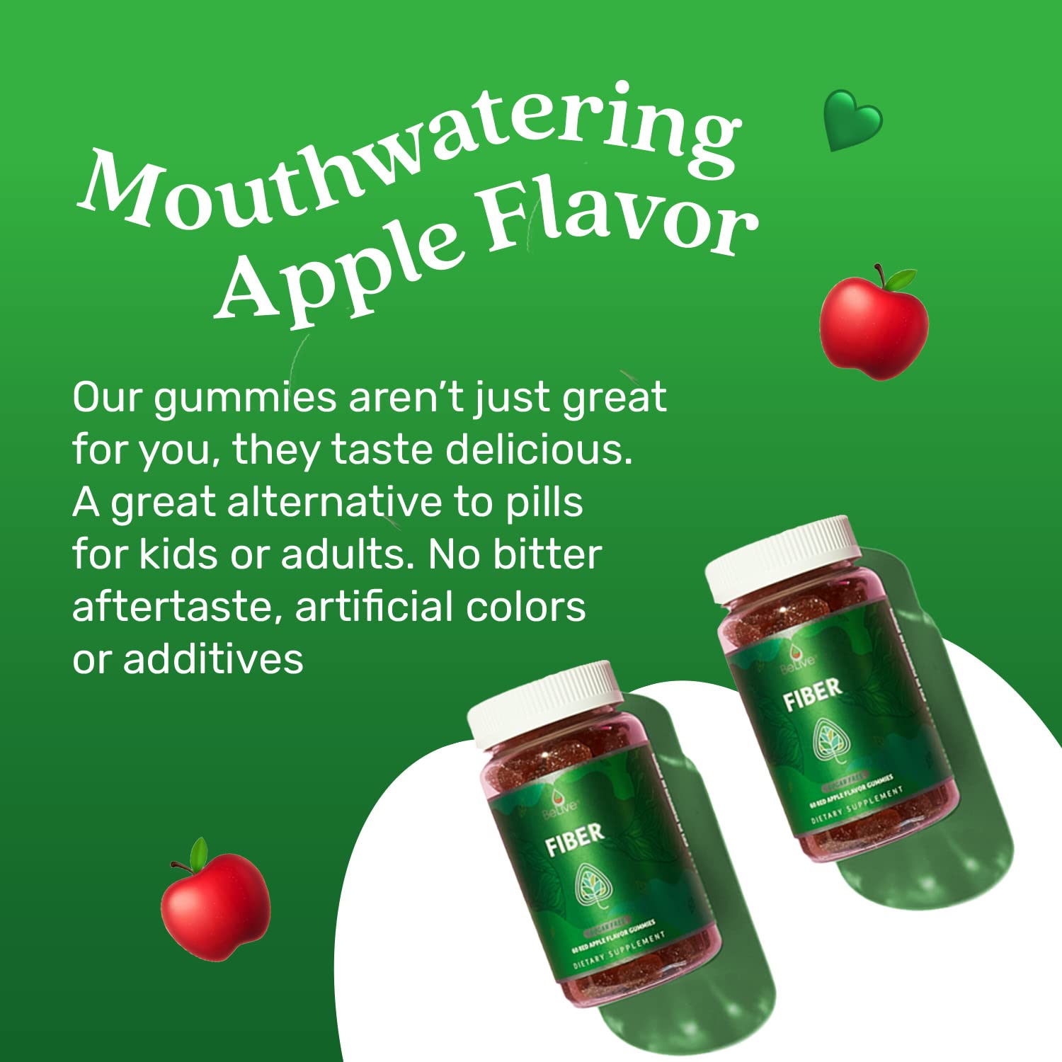 BeLive Fiber Gummies kids dosing demonstrates family-friendly consumption.