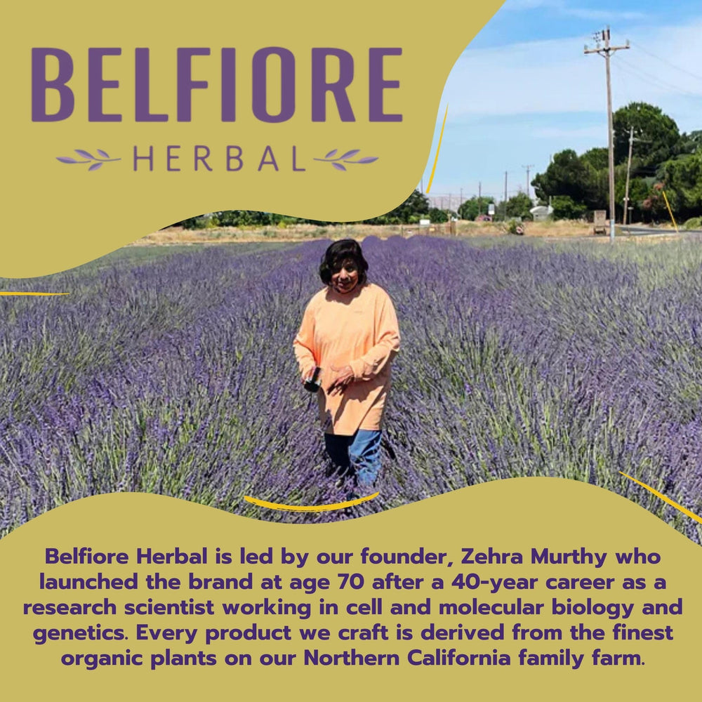 Belfiore Herbal Lavender Oil gift packaging suitable for gifting.