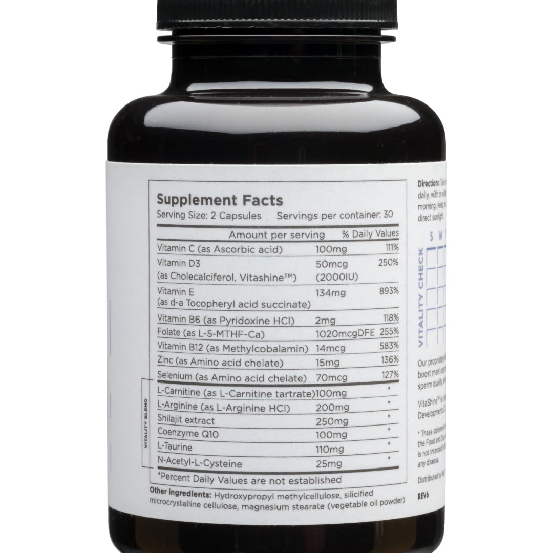Close-up of Beli ingredients panel with CoQ10 and zinc.