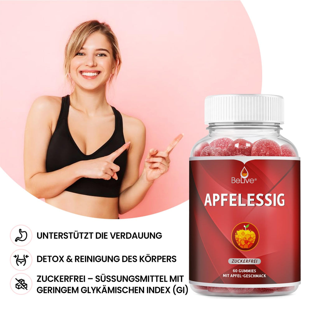 BeLive ACV Gummies pour demonstrates quick, mess-free serving without sour taste.