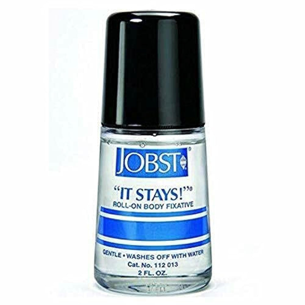 Bell-Horn It Stays Roll-On Bottle demonstrates easy roll-on application for secure wear.