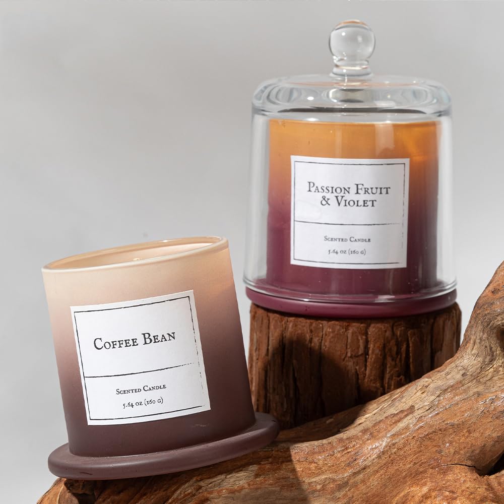 Bell Jar wood wick delivers steady, even burn