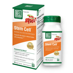 Bell Stem Cell Supplements bottle showing a simple daily capsule ritual for vitality.
