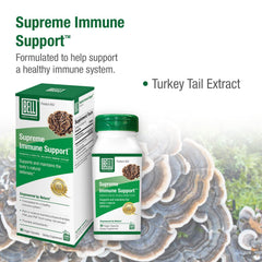 Bell Supreme Immune Support capsules shown with antioxidant-friendly presentation.