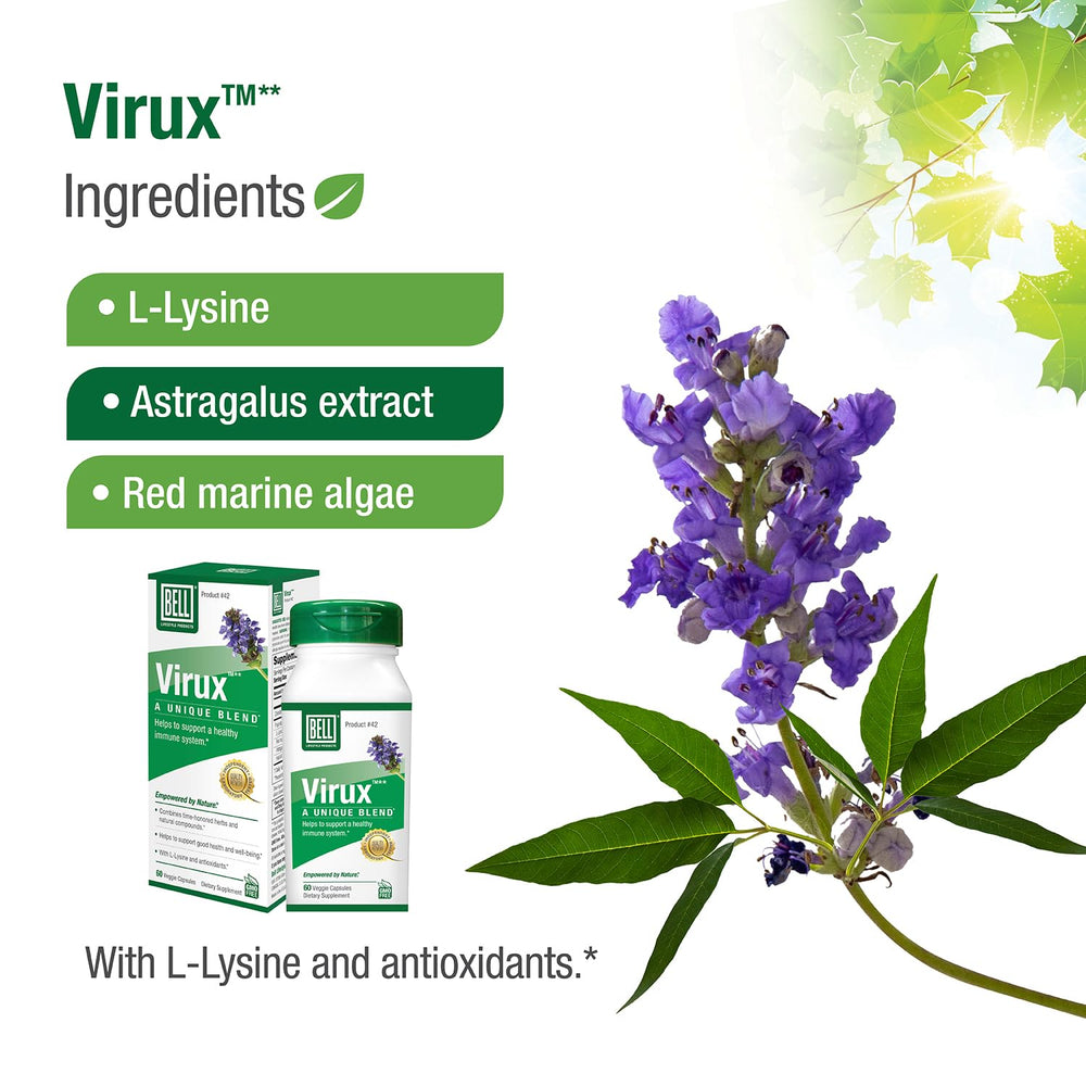 Bell Virux veggie capsules designed for plant-based lifestyles.