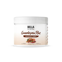 Bella All Natural Ganoderma bottle shot for daily wellness exploration