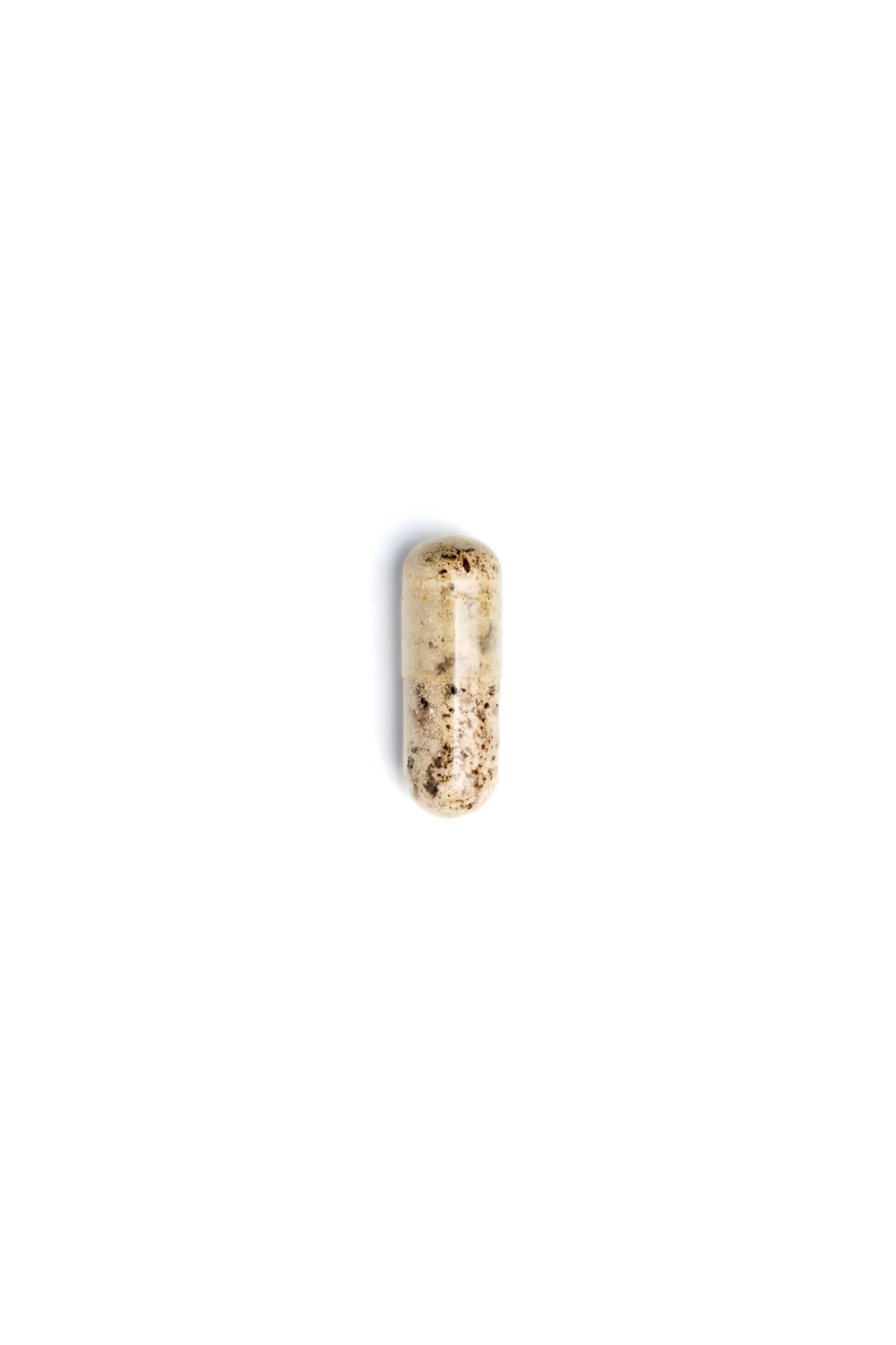 Bella All Natural Moringa Capsules pouring into a spoon for easy intake
