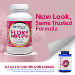 bellebella Probiology Flora prenatal pour demonstrates simple daily use and dosage consistency.