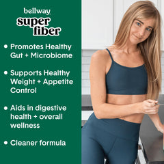 Bellway Super Fiber + Greens scoop ready for quick daily mix