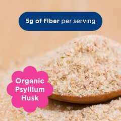 Bellway Super Fiber Powder texture closeup shows natural berry color and plant-based ingredients.