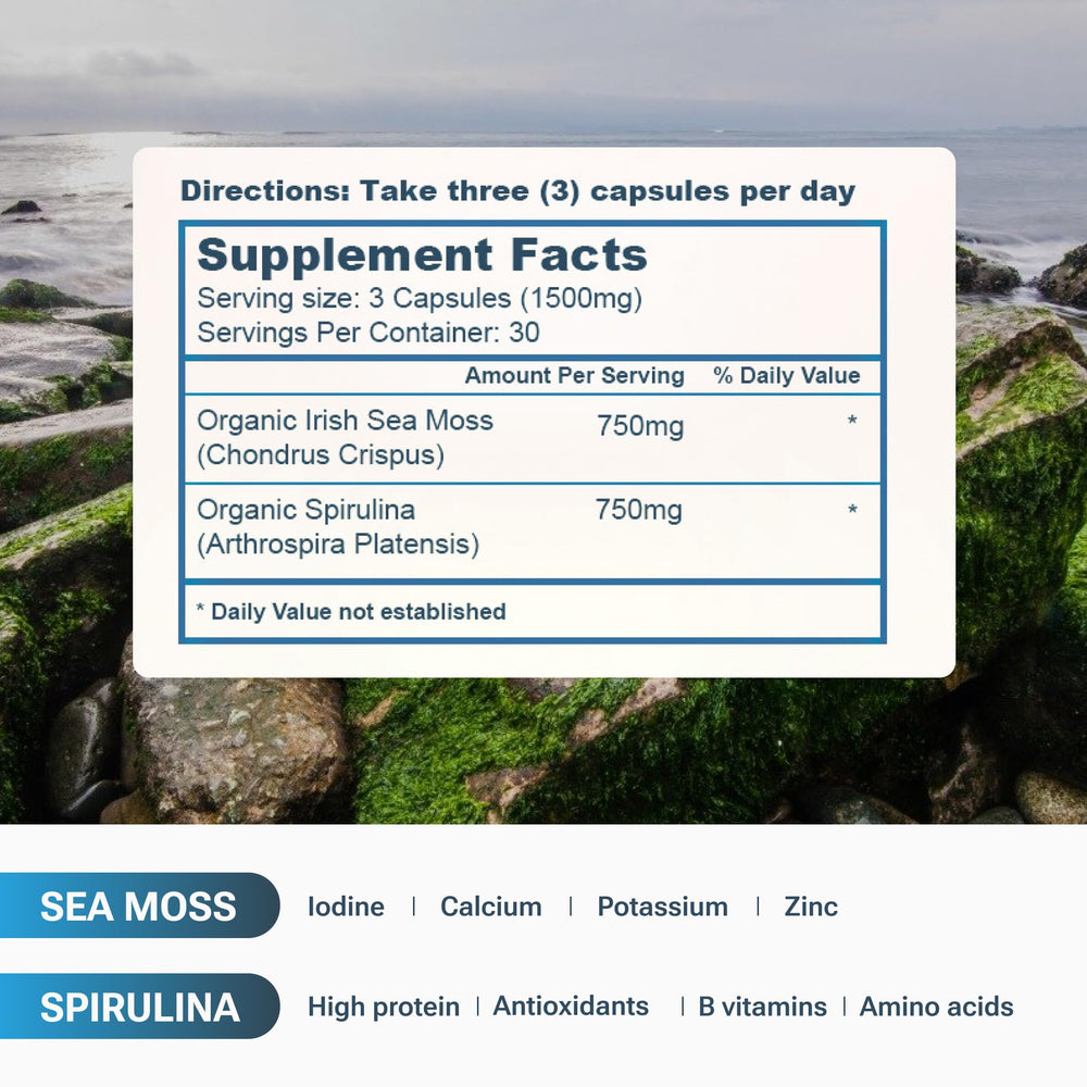 Belmonia ingredients panel on packaging showing minerals for daily wellness.