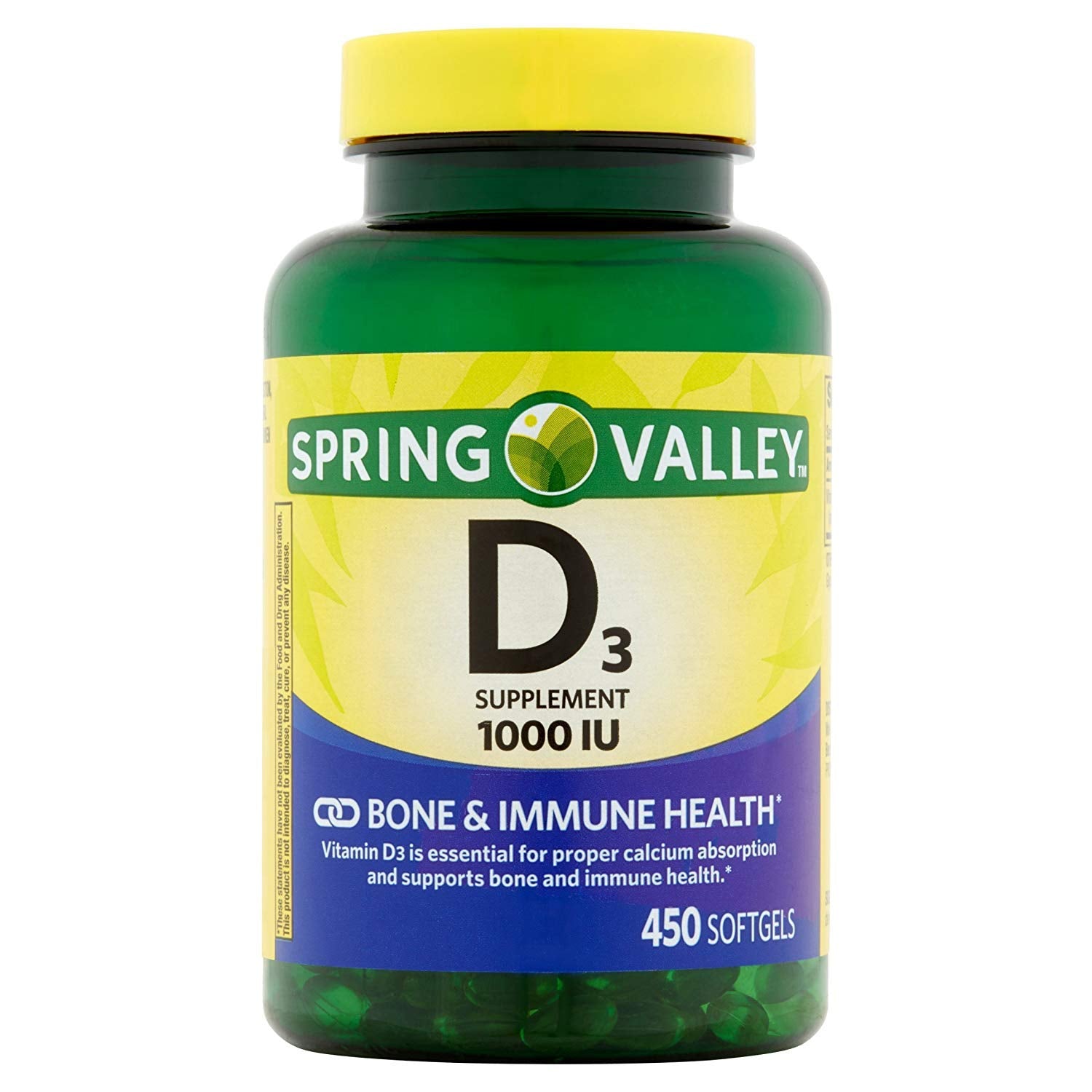 BELOEN Vitamin D-3 softgel bottle for daily bone health support and immune wellness.