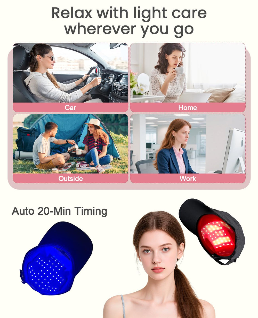 Beloving soft breathable cap with padding for comfortable wear