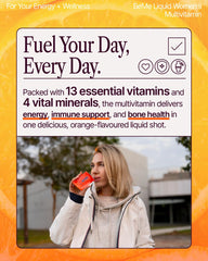 BeMe orange sachet open-foil showcases mess-free daily nutrition