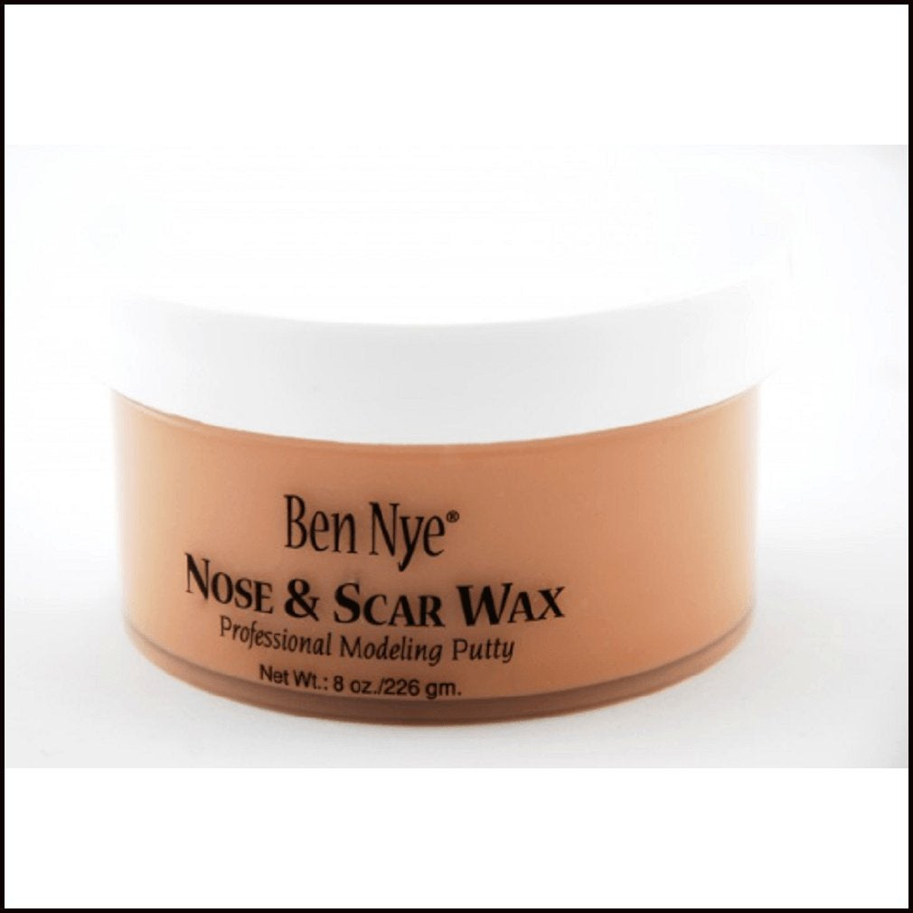 Ben Nye Nose and Scar Wax Fair 8 Oz – swatch and texture for easy sculpting