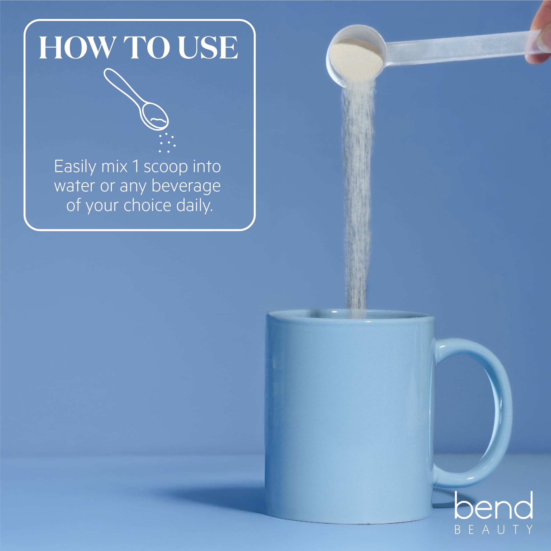 Bend Beauty Marine Collagen daily ritual for skin, hair and nails