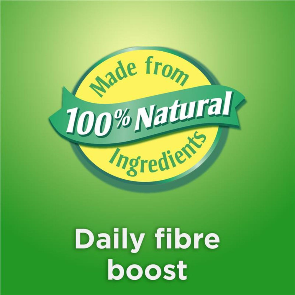 Benefiber 730g packaging label showing 208 serves for daily fiber