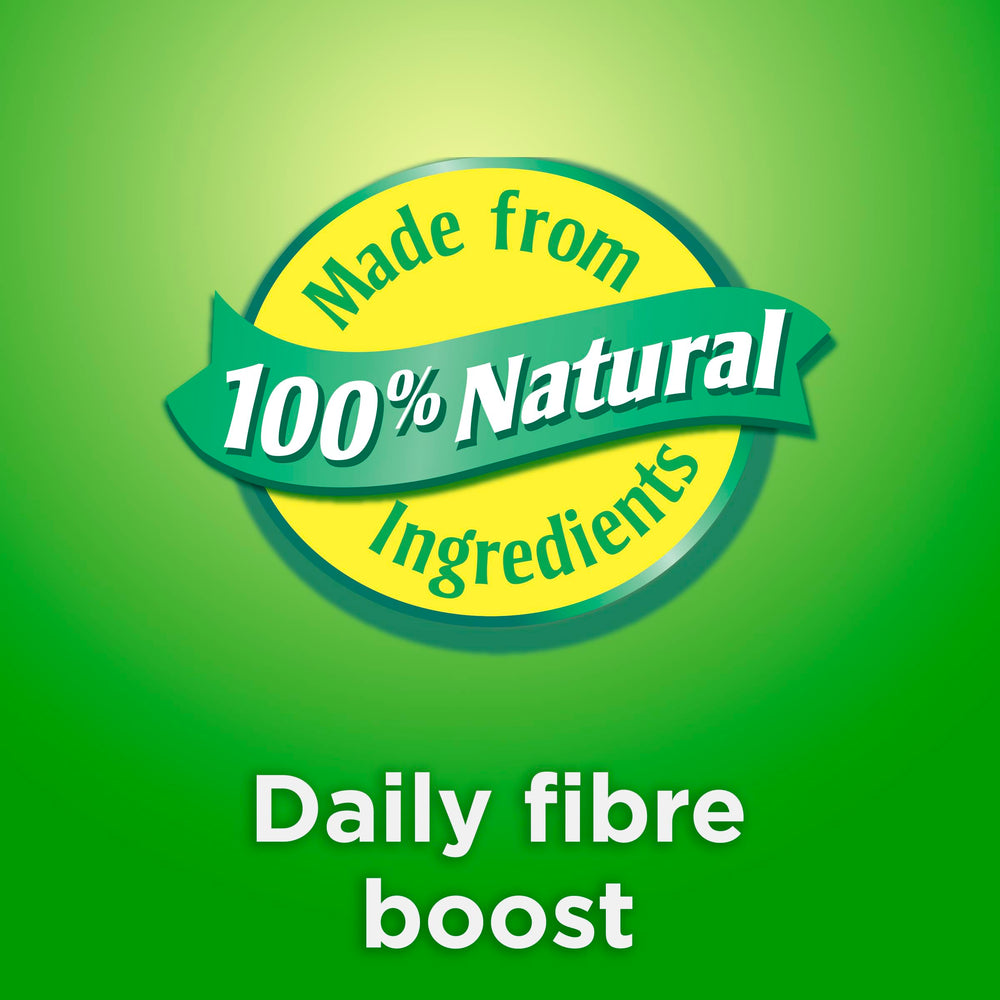 Daily fiber powder dissolves into yogurt or smoothies smoothly.