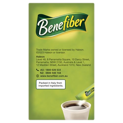 Benefiber powder dissolves clear in liquids without altering taste.