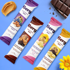Berg Bites chia-nuts-coconut oil ingredient shot emphasizes nourishing fats.