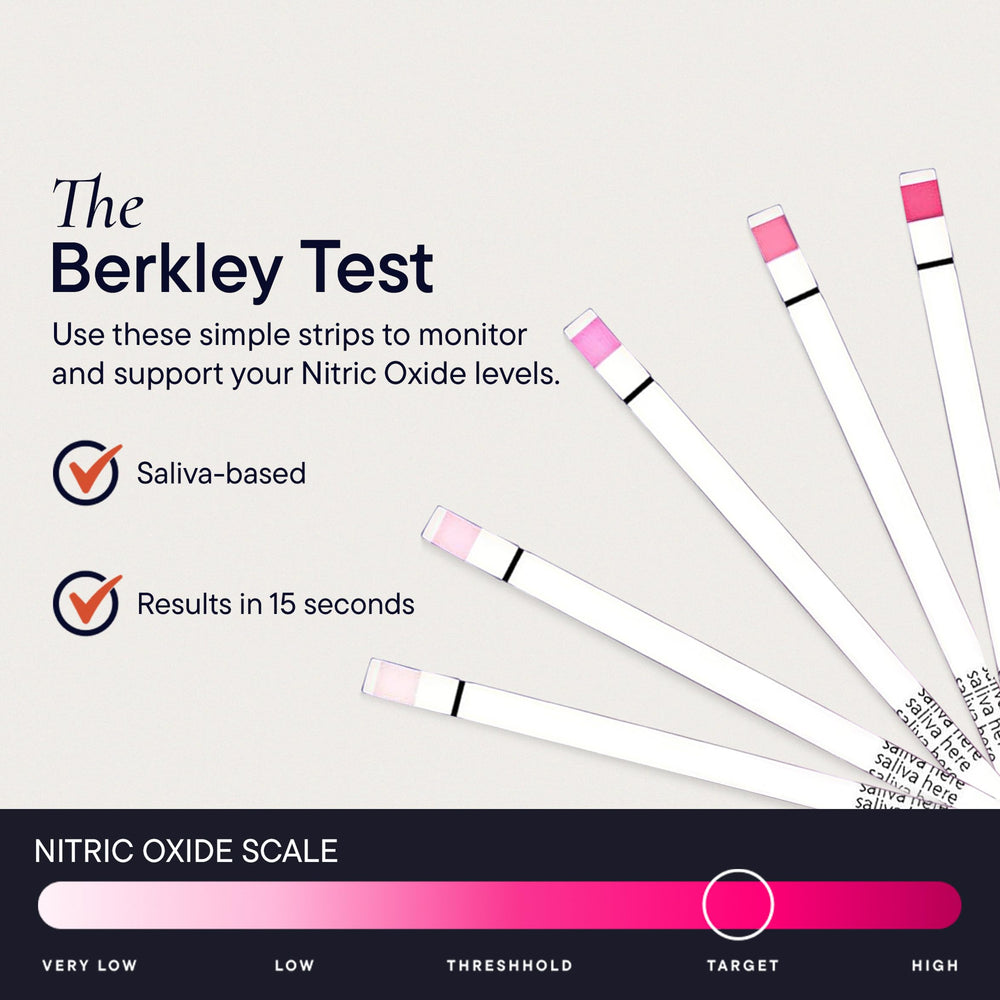 Berkeley Life rapid 15-second read indicating nitric oxide level.