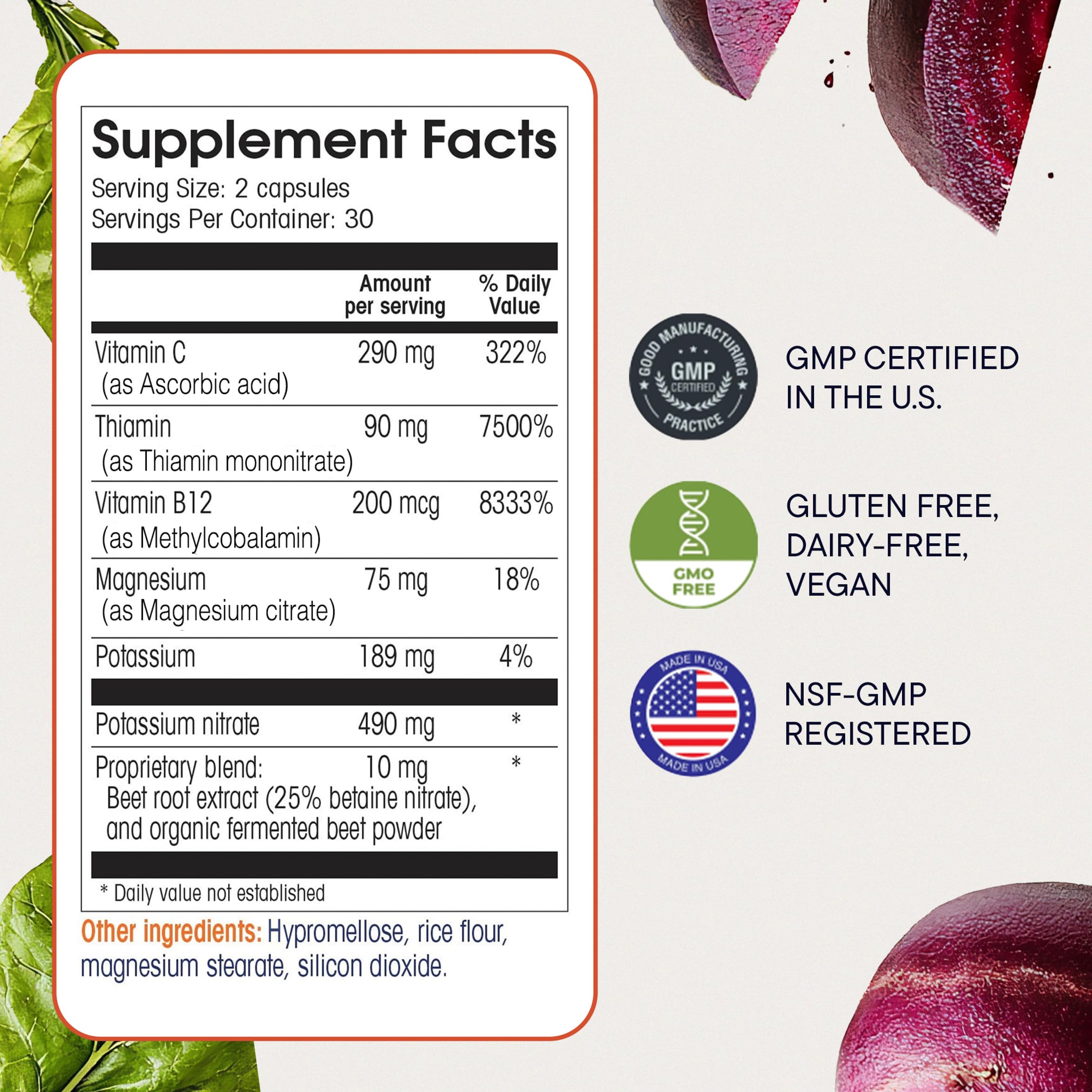 Berkeley Life vegan gluten-free badge signaling allergen-friendly options