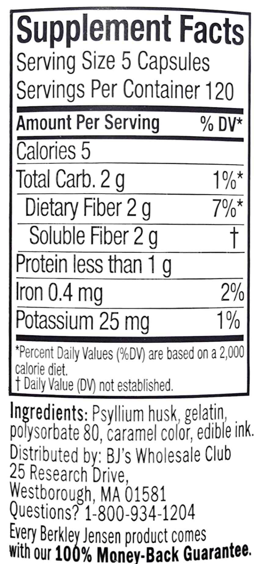 Close-up of capsule texture highlighting natural fiber source.